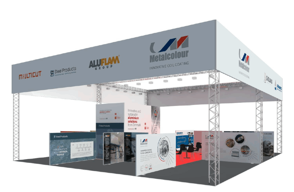 Mockup of the Danish pavilion in 2024